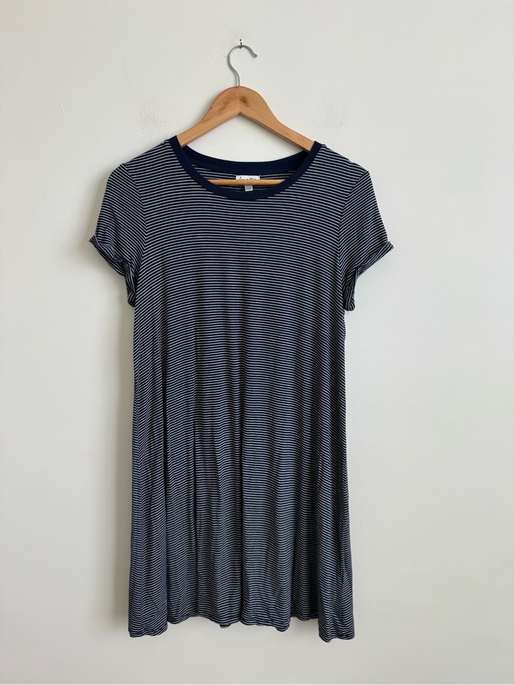 Striped T-Shirt Dress